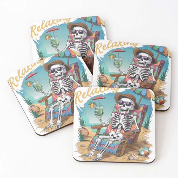 Item preview, Relaxing Skelety  designed and sold by PrimeInk.