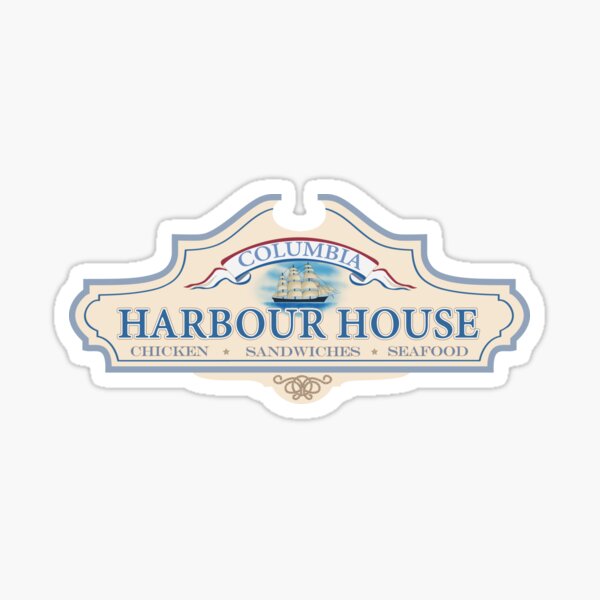 Columbia Harbour House Sticker
