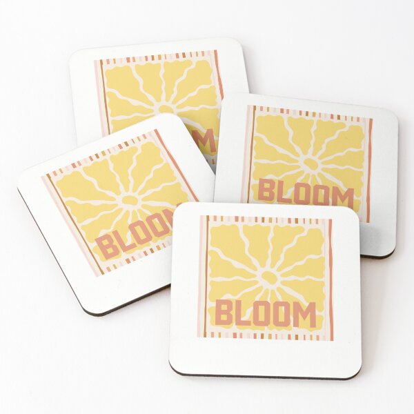 Item preview, Retro Geometric Pattern Design Art 80s Trendy Flower  T-shirt Sticker designed and sold by ThinkNature!.