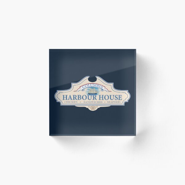 Columbia Harbour House Acrylic Block