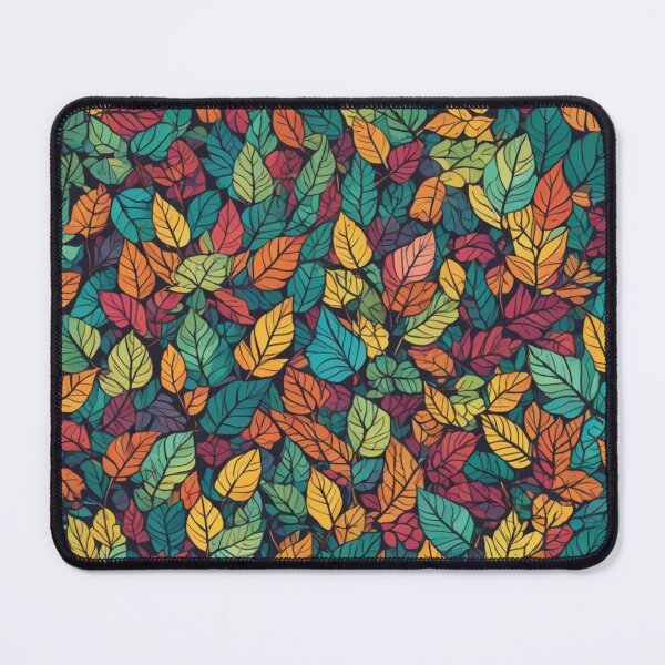 Item preview, Abstract Colorful Leaves Pattern designed and sold by calibrit.
