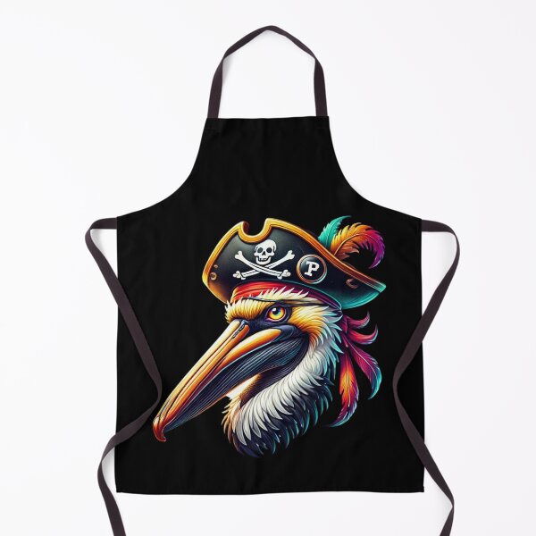 Item preview, Daring Pirate Pelican - Captain of the Tropical Seas designed and sold by AmigosFurEver.
