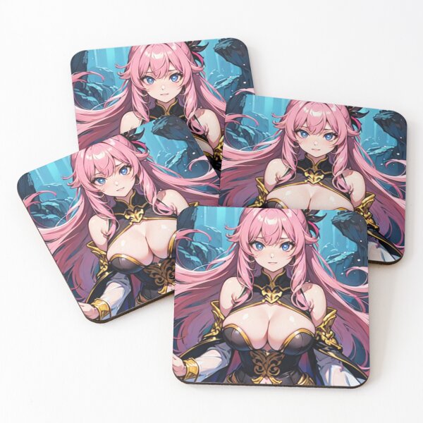 Item preview, Wizard Pink Hair Anime Girl in Fantasy designed and sold by kenvel.