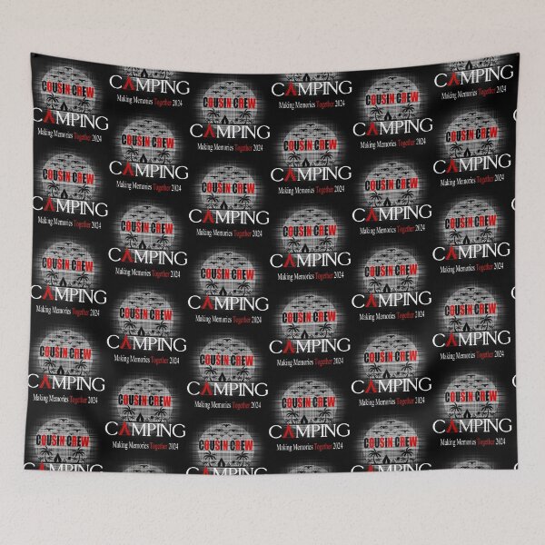 Item preview, Cousin Camping 2024 Crew Tie Dye Family Summer Vacation  designed and sold by Creat-Des.