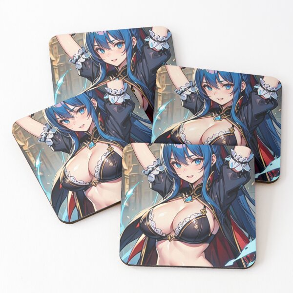 Item preview, Wizard bule Hair Anime Girl in Fantasy designed and sold by kenvel.