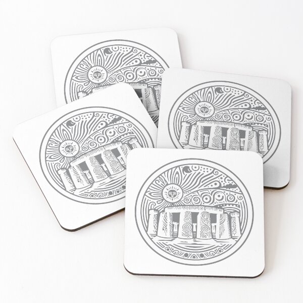 Item preview, Stylized Stonehenge designed and sold by JrSkDesign ✅ .