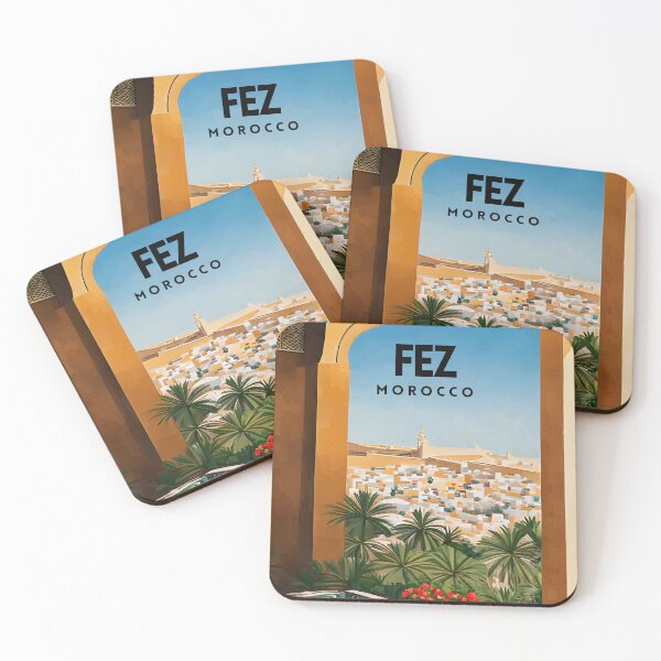 Item preview, Fez Morocco Traditional Travel Art designed and sold by ZionPosteria.