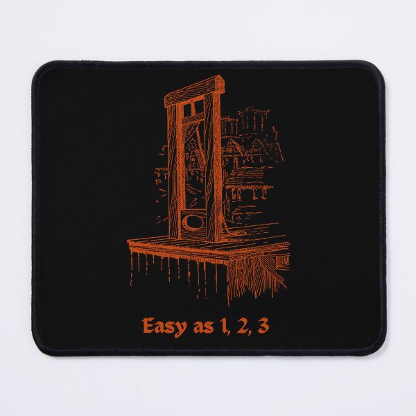 Item preview, Guillotine Easy as 1, 2, 3 designed and sold by Arcane Orchid.