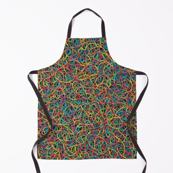 Artikelvorschau, Abstraktes buntes String-Art-Muster entworfen und verkauft von calibrit.