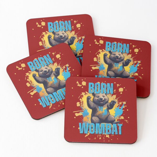 Item preview, Born to Wombat designed and sold by pUNKnown.