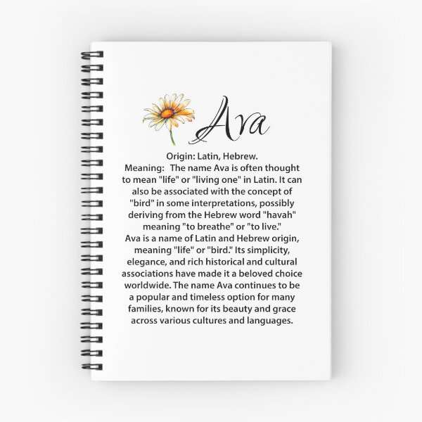 Item preview, Name meaning Ava designed and sold by OCNau.
