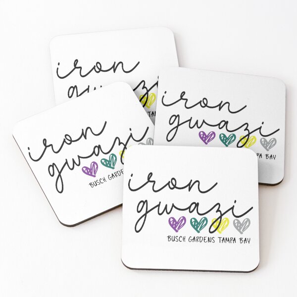 Item preview, Iron Gwazi - Coaster Love Series designed and sold by Inverted Creative.