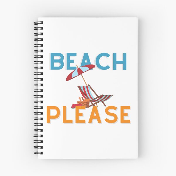 Item preview, Beach Please! Beachy chair and umbrella design designed and sold by caFUNated.