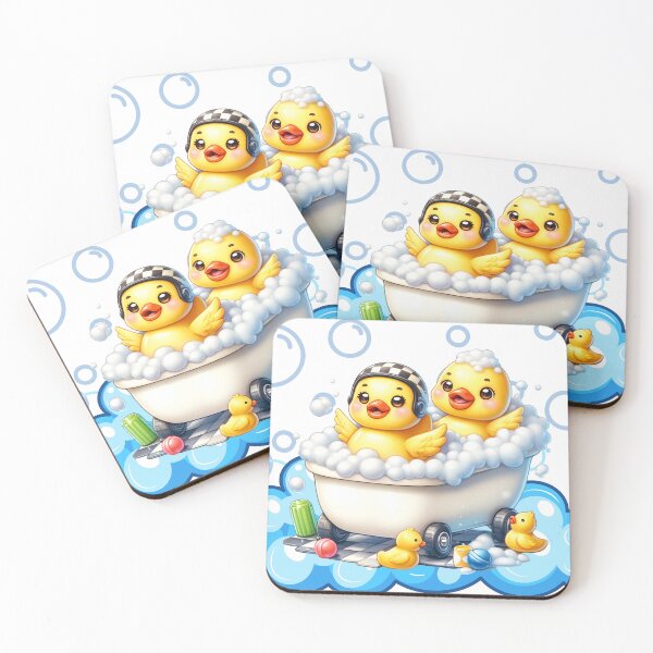 Item preview, Bathtub Duckling Duo designed and sold by Sillytoe.
