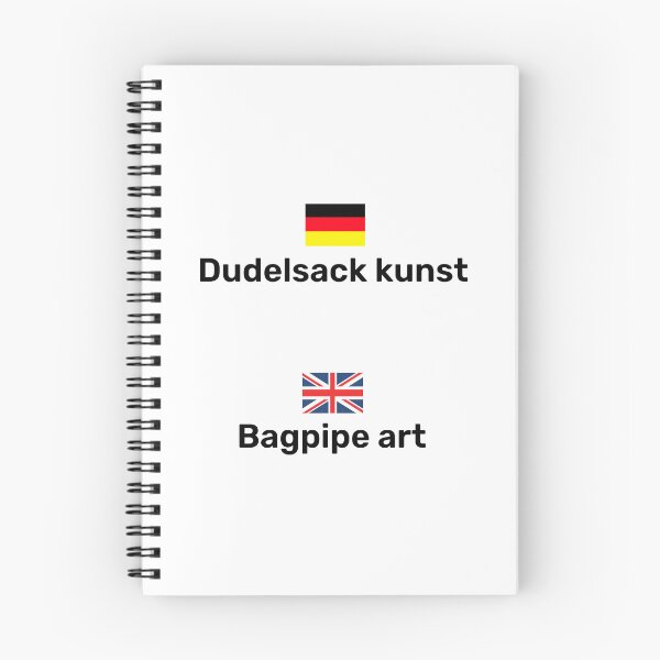 Artikelvorschau, Bei der Übersetzung verloren gegangen? Dudelsackkunst oder Dudelsackkunst? entworfen und verkauft von Artmugic.