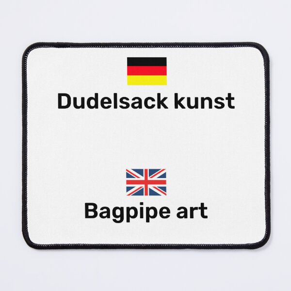 Item preview, Lost in Translation? Dudelsack kunst or bagpipe art? designed and sold by Artmugic.