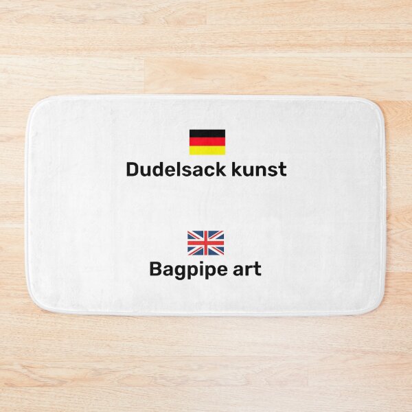 Artikelvorschau, Bei der Übersetzung verloren gegangen? Dudelsackkunst oder Dudelsackkunst? entworfen und verkauft von Artmugic.