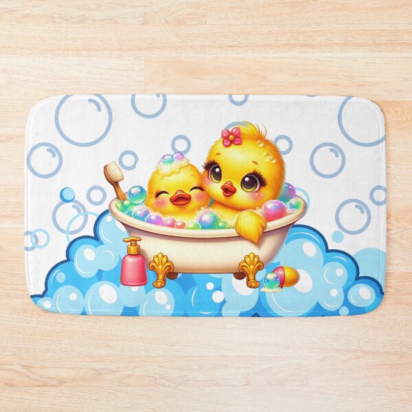Item preview, Bathtime Fun with Ducklings designed and sold by Sillytoe.