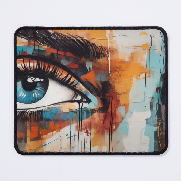 Item preview, Intense Gaze Mural designed and sold by dombursaidpos.