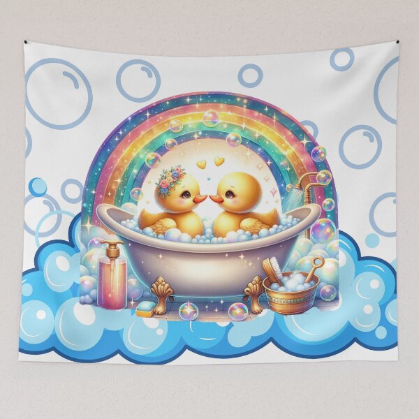 Item preview, Romantic Duck Bath designed and sold by Sillytoe.