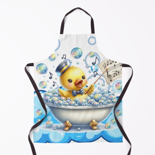 Item preview, Maestro Duck in a Bubble Bath designed and sold by Sillytoe.