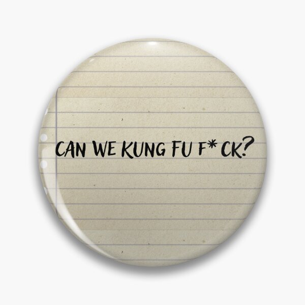 Item preview, Can we Kung Fu F*ck? designed and sold by AbyssOasis.