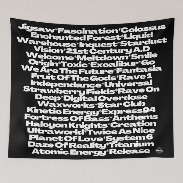 Item preview, Rave History (White Design) designed and sold by vinyldshop.
