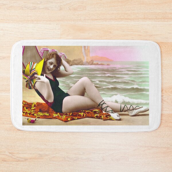 Item preview, 1930s Woman Enjoying the Beach designed and sold by historicimage.