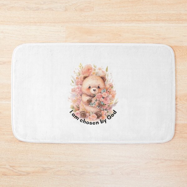 Item preview, Cute Teddy Bear - I am Chosen by God designed and sold by AnimalMenagerie.