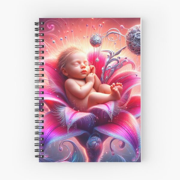 Item preview, Baby asleep in Flower designed and sold by connie campbell.