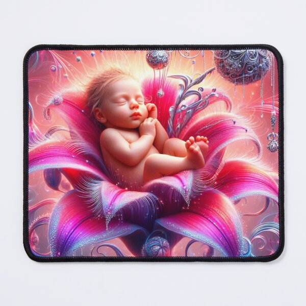 Item preview, Baby asleep in Flower designed and sold by connie campbell.