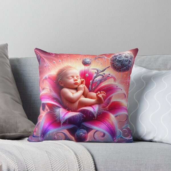 Item preview, Baby asleep in Flower designed and sold by connie campbell.