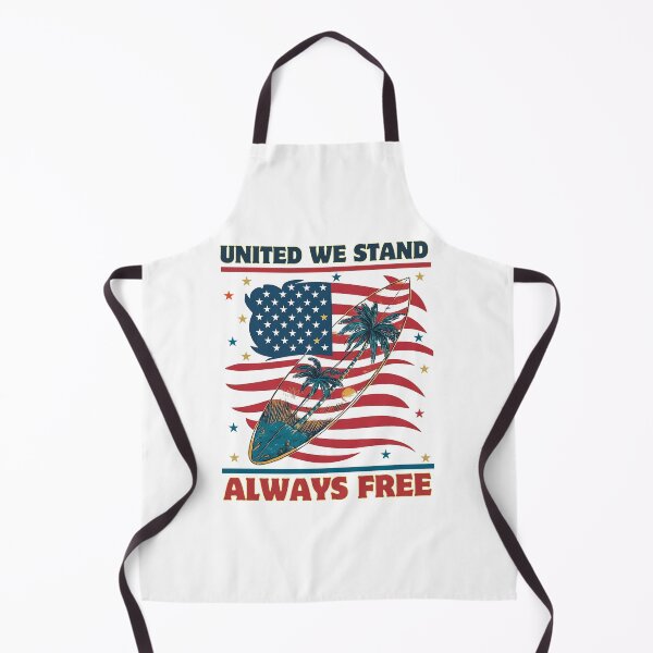 Item preview, United We Stand, Always Free Typographic Retro American Independence Summer Design designed and sold by Raise2Shine.