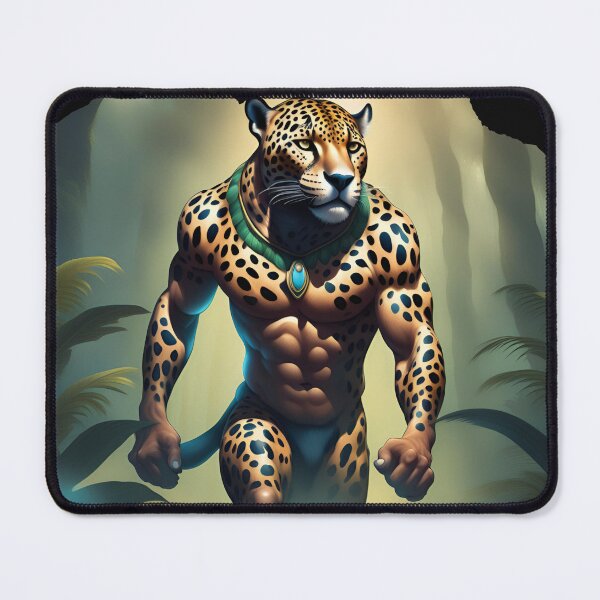 Item preview, Jaguar with golden fur and black spots from the Amazon designed and sold by DebriArte.