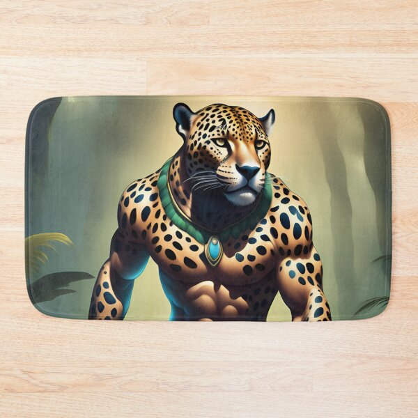 Item preview, Jaguar with golden fur and black spots from the Amazon designed and sold by DebriArte.