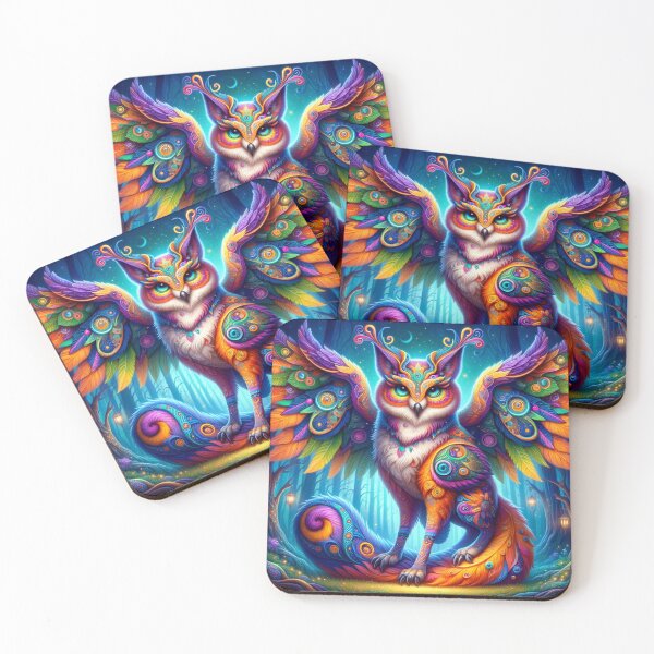 Item preview, Alebrije Lechuza designed and sold by MexArtAI-shop.