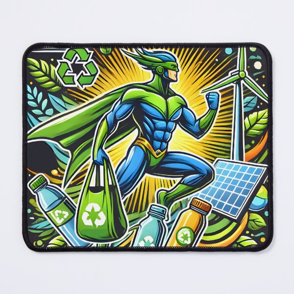 Item preview, Eco Warrior - Environmental Activism Artwork designed and sold by AmvaDesigns.