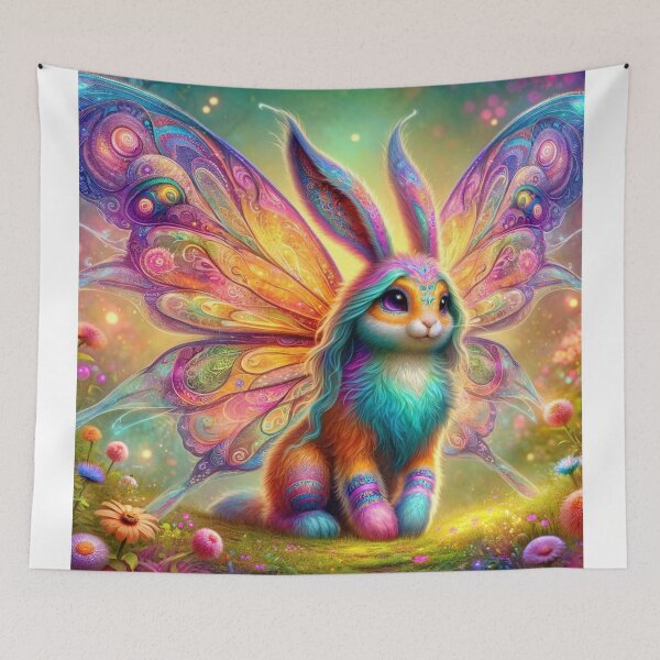 Item preview, Alebrije Conejo Mariposa designed and sold by MexArtAI-shop.
