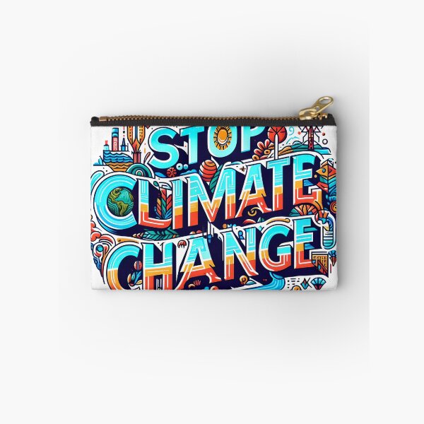 Item preview, Stop Climate Change, typography designed and sold by maxmaj.