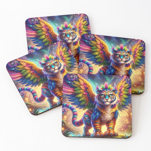Item preview, Alebrije Tigre designed and sold by MexArtAI-shop.