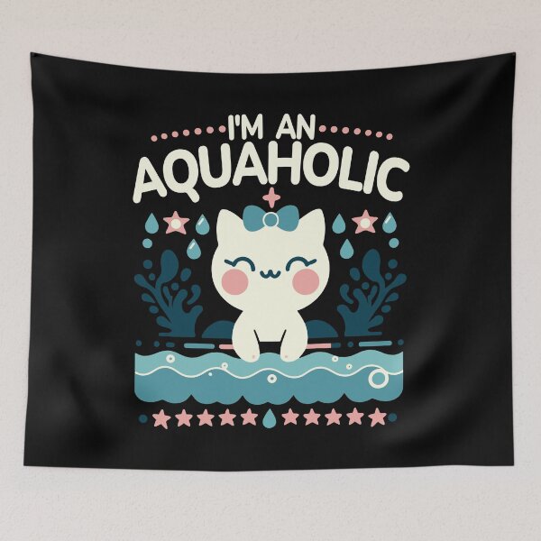 Item preview, I’m An Aquaholic designed and sold by BluRockDesigns.