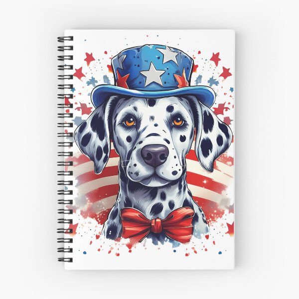 Item preview, Cute Dalmatian 4th of July American Dog designed and sold by lando218.