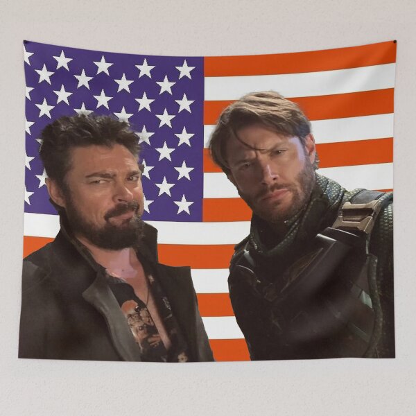 Item preview, Solider Boy Billy Butcher American Flag designed and sold by telematicx.