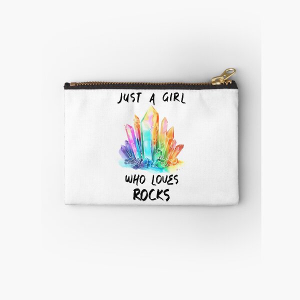 Item preview, Just A Girl Who Loves Rocks designed and sold by MagicallyManic.