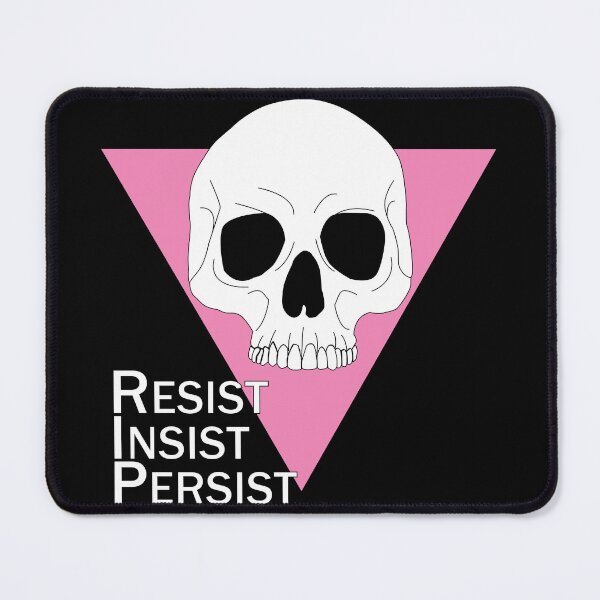 Item preview, Resist. Insist. Persist. designed and sold by VultaWorks.