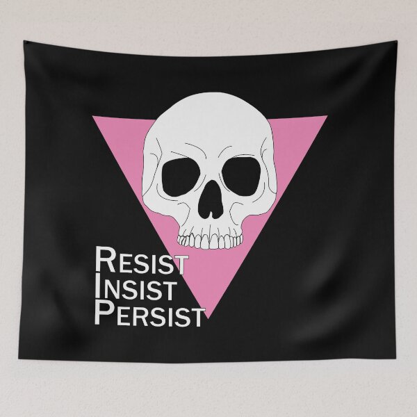 Item preview, Resist. Insist. Persist. designed and sold by VultaWorks.