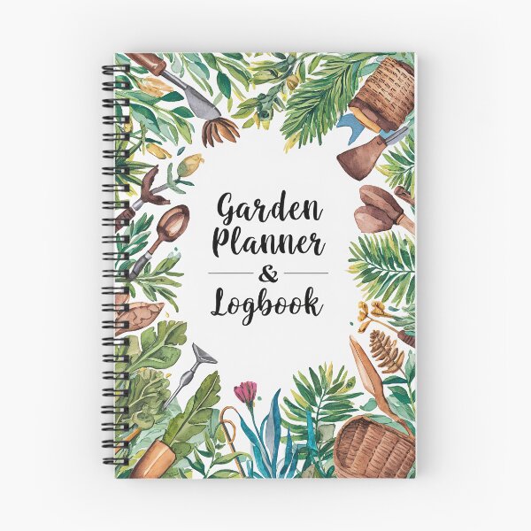 Item preview, Gardening Green journal Planner logbook  designed and sold by TK Art1989.