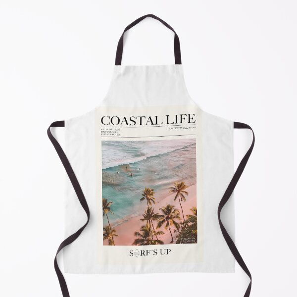Item preview, Coastal summer tropical beach designed and sold by SurfolioPrints.