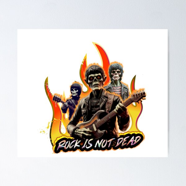 Item preview,  Rock is unDead designed and sold by piscininha.