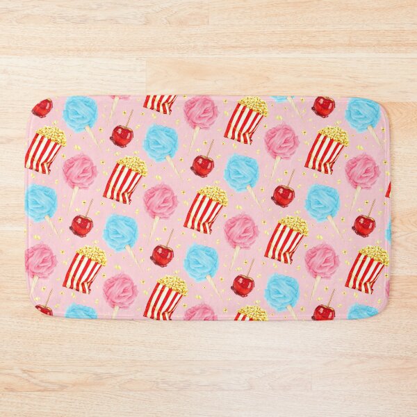 Item preview, Carnival Snacks Pattern - Pink designed and sold by Kelly  Gilleran.